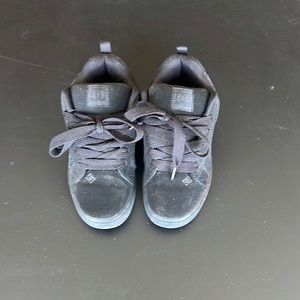 Kids Black DC Brand shoes
